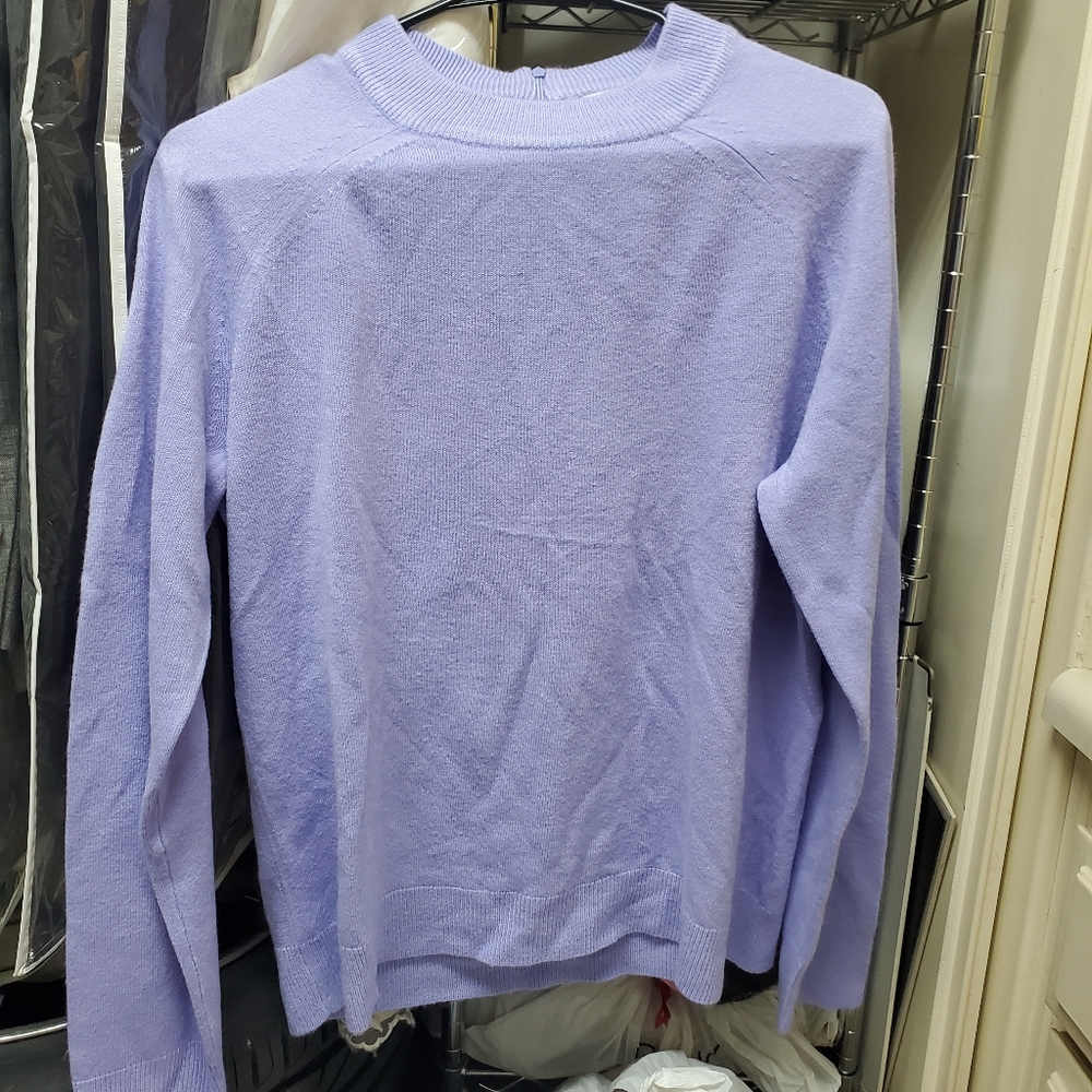 Karen Scott Light Purple Sweater